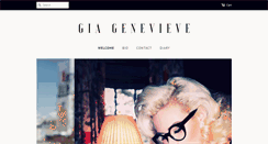 Desktop Screenshot of giagenevieve.com